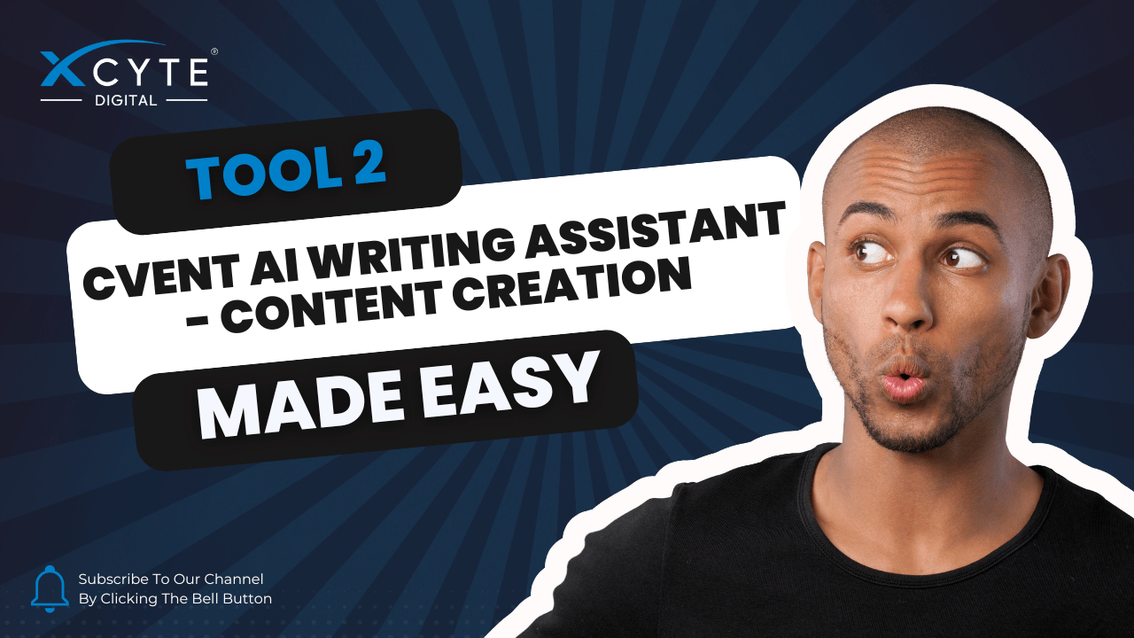 Video: Cvent AI Writing Assistant – Content Creation Made Easy